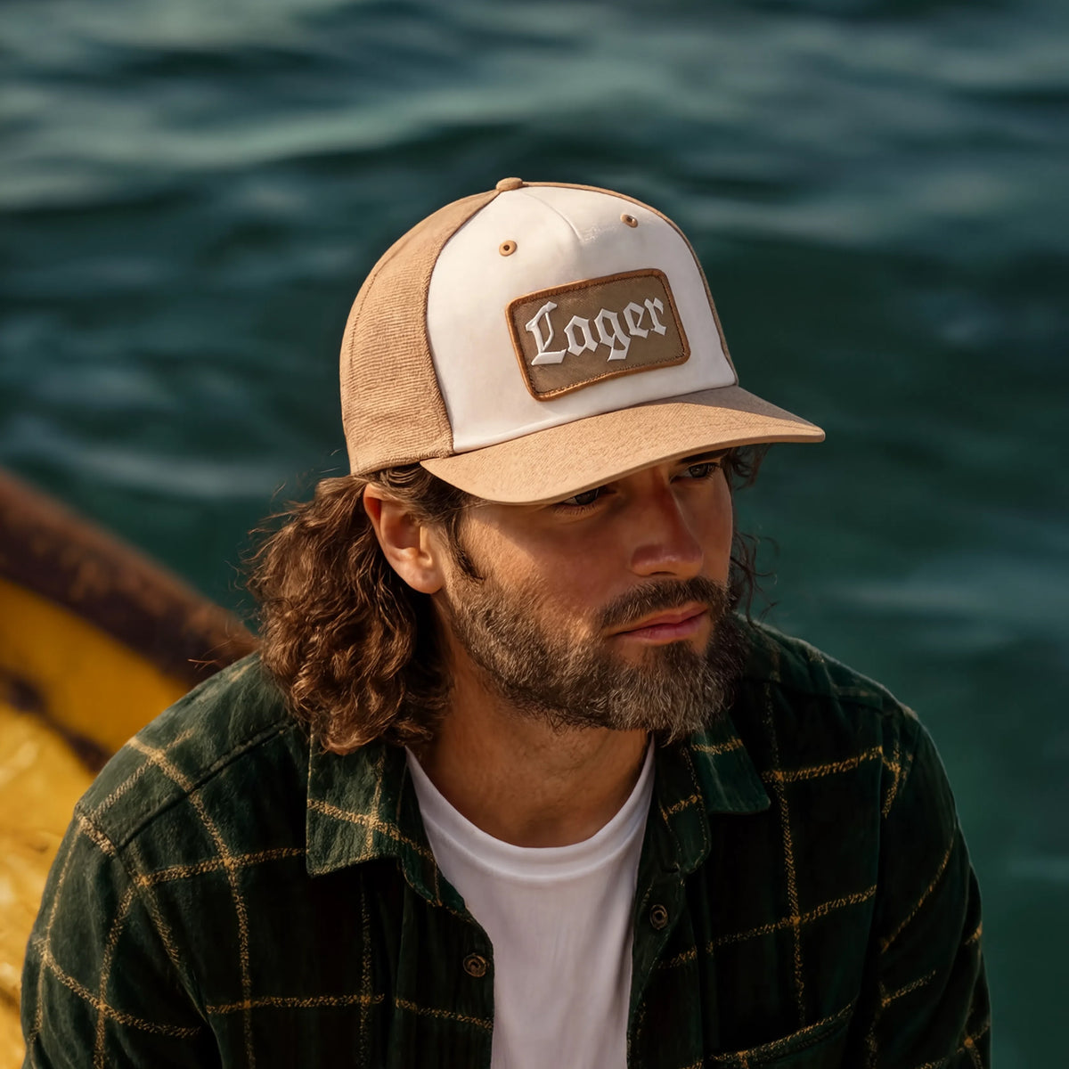 Lager Canvas Patch Cap-4