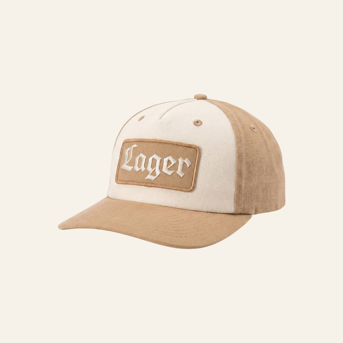 Lager Canvas Patch Cap