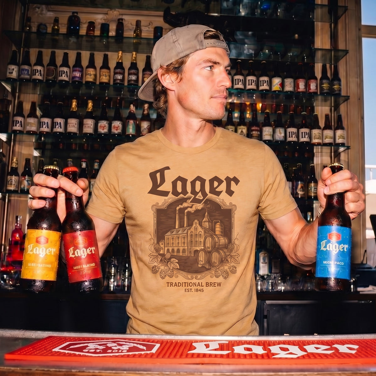 Traditional Brew Graphic Tee-4
